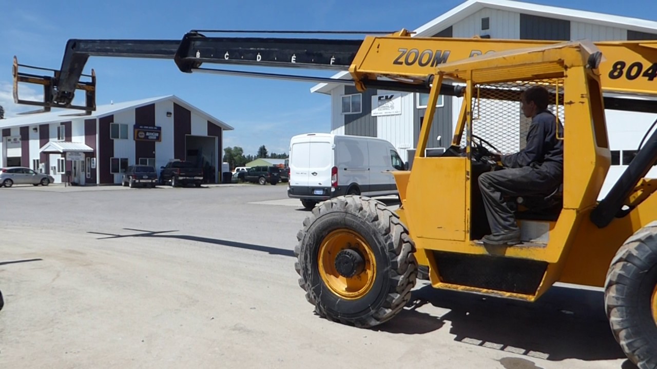Zoom Boom Forklift 804040 Now only 17,000 Reddig Equipment YouTube
