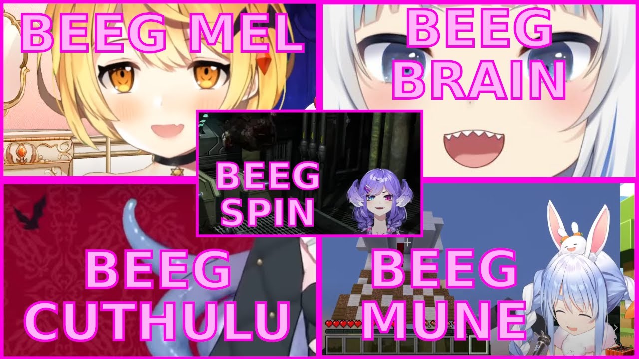 BEEG Vtuber Compilation Vol.1 [Hololive, Nijisanji, Indie]