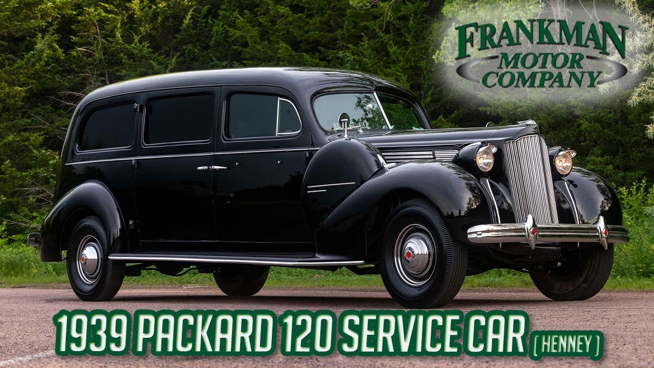 自動車 H/S Works 1939 Packard Service Car Drive — The Hearse That