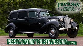 This 1939 Packard Hearse Still Drives — And Has the Paperwork Since 1942