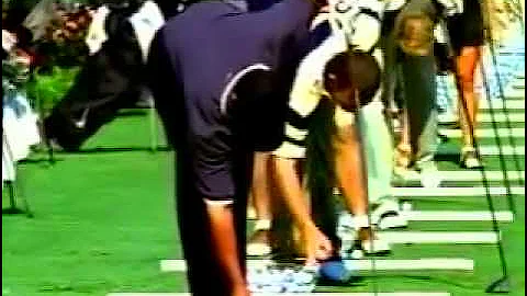 NIKE   GOLF Ad, DRIVING RANGE with TIGER WOODS