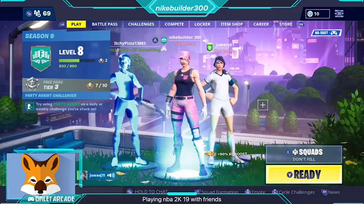 Watch me play NBA 2k19with friends