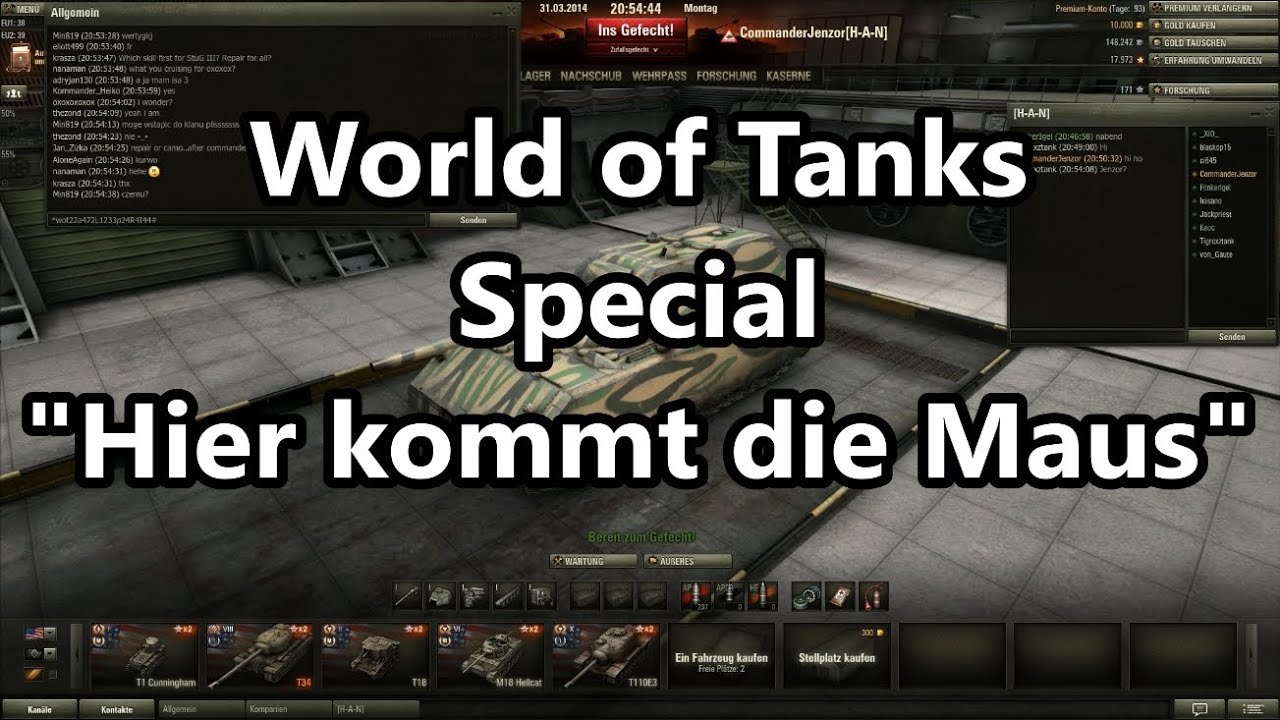 girls like you World of Tanks - Special - Maus WoT interner Bonus Code (HD) (Deutsch)