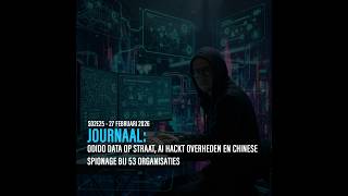 Het Journaal Odido Data Op Straat, Ai Hackt Overheden En Chinese Spionage Bij 53 Organisaties