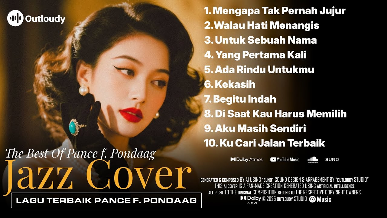 [JAZZ COVER VOL.7] 🎵 LAGU TERBAIK PANCE F PONDAAG | Cover By Outloudy