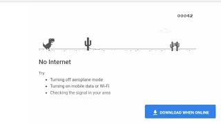 Cross 2K Score In My First Attempt On Chrome Offline Game .