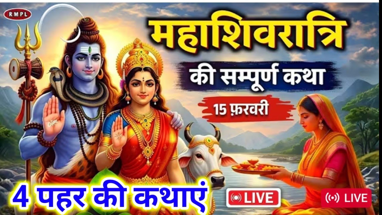 Махашиваратри Врат Катха 2026 | История Шивратри | Шивратри Ки Катха | Шивратри Ки Кахани2026