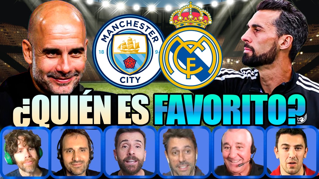 ¡REAL MADRID - MANCHESTER CITY! BARÇA - NEWCASTLE ¿QUIÉN ES FAVORITO EN CHAMPIONS?