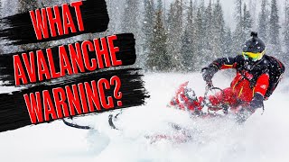 COWBOY CERRONE: "F--- YOUR AVALANCHE WARNING!"