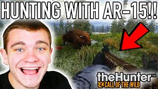 HUNTING WITH AR-15! Hunter Call of the Wild Ep.66 - Kendall Gray screenshot 5
