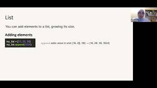 Containers in python