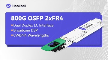 800G InfiniBand OSFP 2xFR4 Optical Transceiver | FiberMall