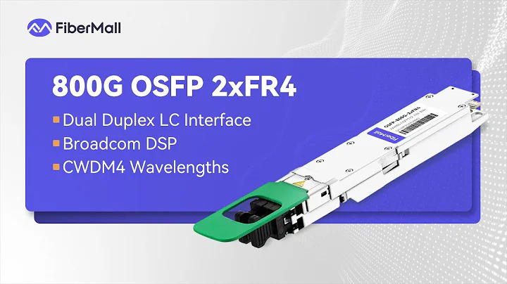800G InfiniBand OSFP 2xFR4 Optical Transceiver | FiberMall
