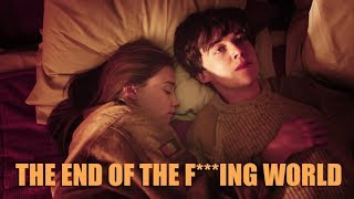 Video thumbnail of "Wanda Jackson ft. the Cramps - Funnel Of Love (Lyric video) • The End of the F**ing World Soundtrack"