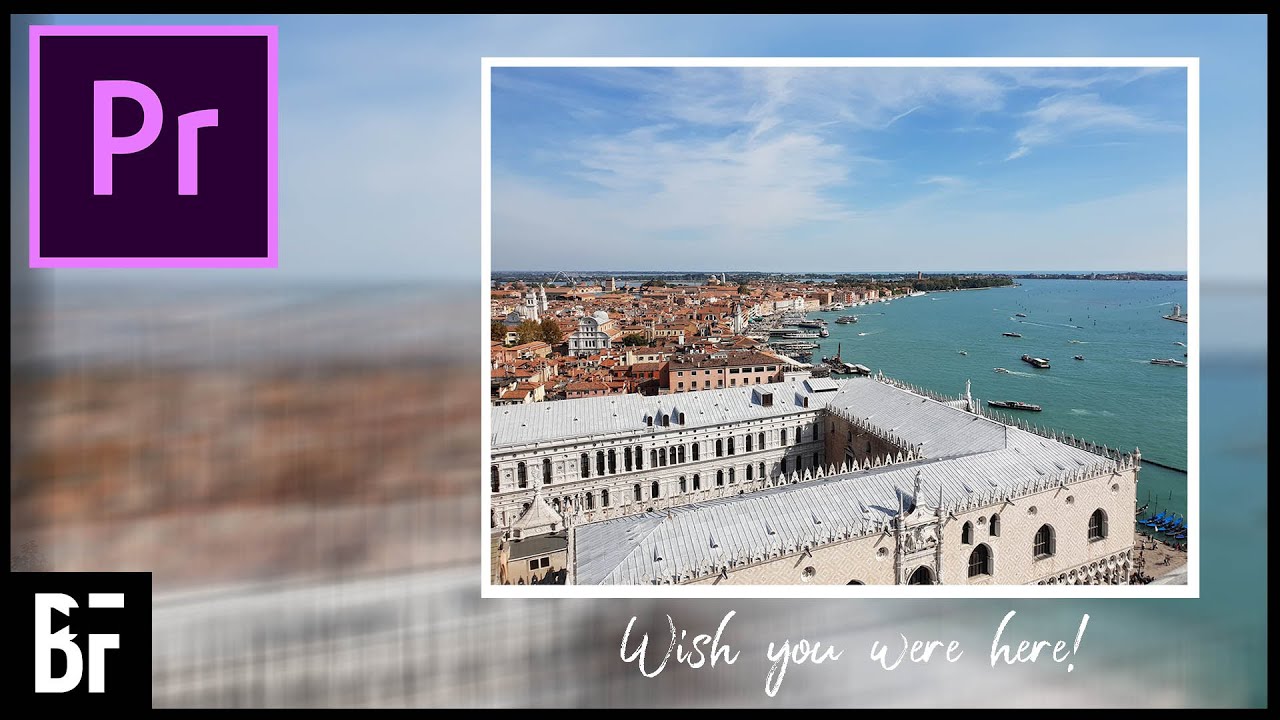 Slideshow Photo Effect - Premiere Tutorial 2020