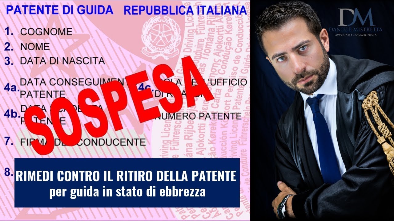 Guida in stato di ebbrezza: rimedi contro il ritiro della patente