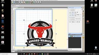 How to set up magictransfer vinyl cutter and image trace on Easy Cut Studio software screenshot 2