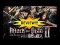 Attack on Titan Live Action Movie Part 2 REVIEW!
