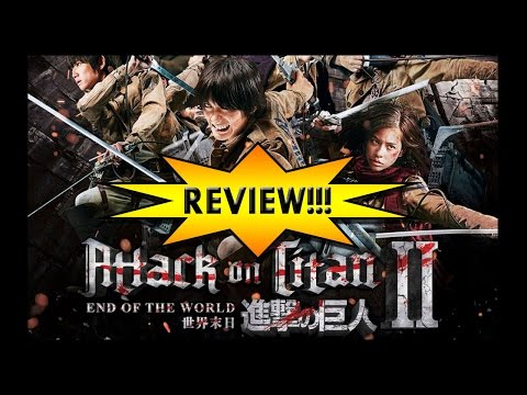 Attack on Titan Live Action Movie Part  REVIEW!