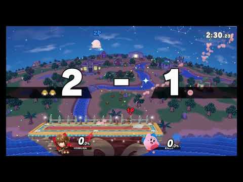 【スマブラ実況】ノーダメ＃ホムラでカービィを破壊＃ピロスマ＃Shorts