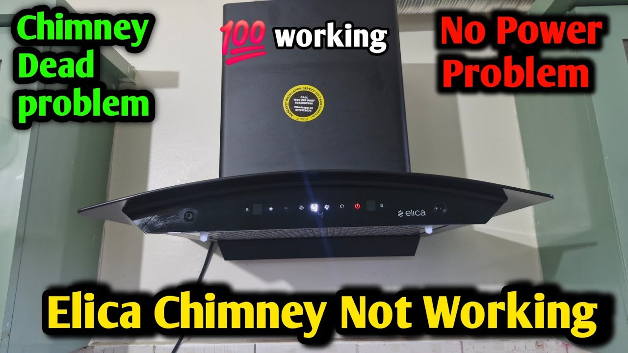 Elica Chimney Not Working| Chimney Power On Problem| chimney repair|No ...