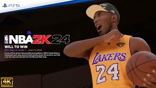 Kobe Gets His 5th Title! | NBA 2K24 Mamba Moments | Episode 7: A Will To Win