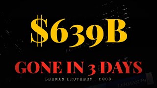 How a 158-Year-Old Bank Vanished in One Weekend | The Lehman Brothers Collapse