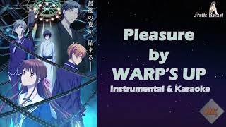 Karaoke and Instrumental - PLEASURE - Fruits Basket Opening by Warps Up