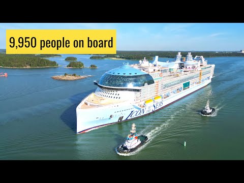 See Where 2,350 Crew Sleep On Biggest Cruise Ship Ever!