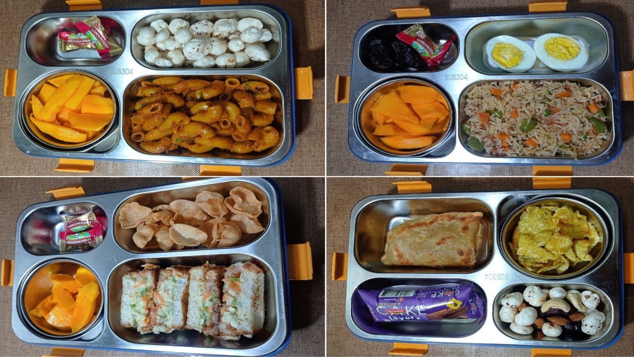 Lunch box idea for kids 4 Tiffin box recipes for school kids Lunch