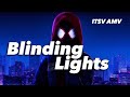 Into the spider verse: Blinding Lights