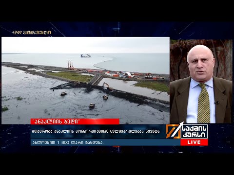 პაატა ცაგარეიშვილი ანაკლიის პორტზე:  \"ამ დავაში 2- 3 წელიწადს დავკარგავთ\"...