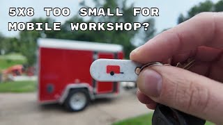 #1 KTG Tiny 5x8 Mobile Workshop INTRO [Usability Pancakes] 🥞🥞