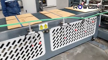 Folder Gluer Stitcher | Automatic Folding Gluing Stitching Machine