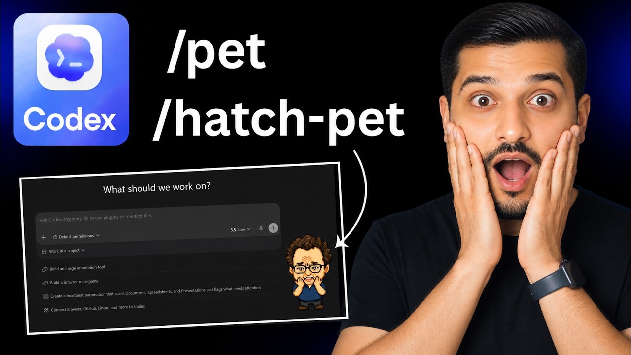 Codex Pets Are Here — And Developers Are Obsessed 🤯 - YouTube