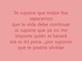 Se supone - Luis Fonsi (con letra)