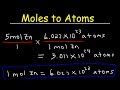 Converting Moles and Atoms in Chemistry