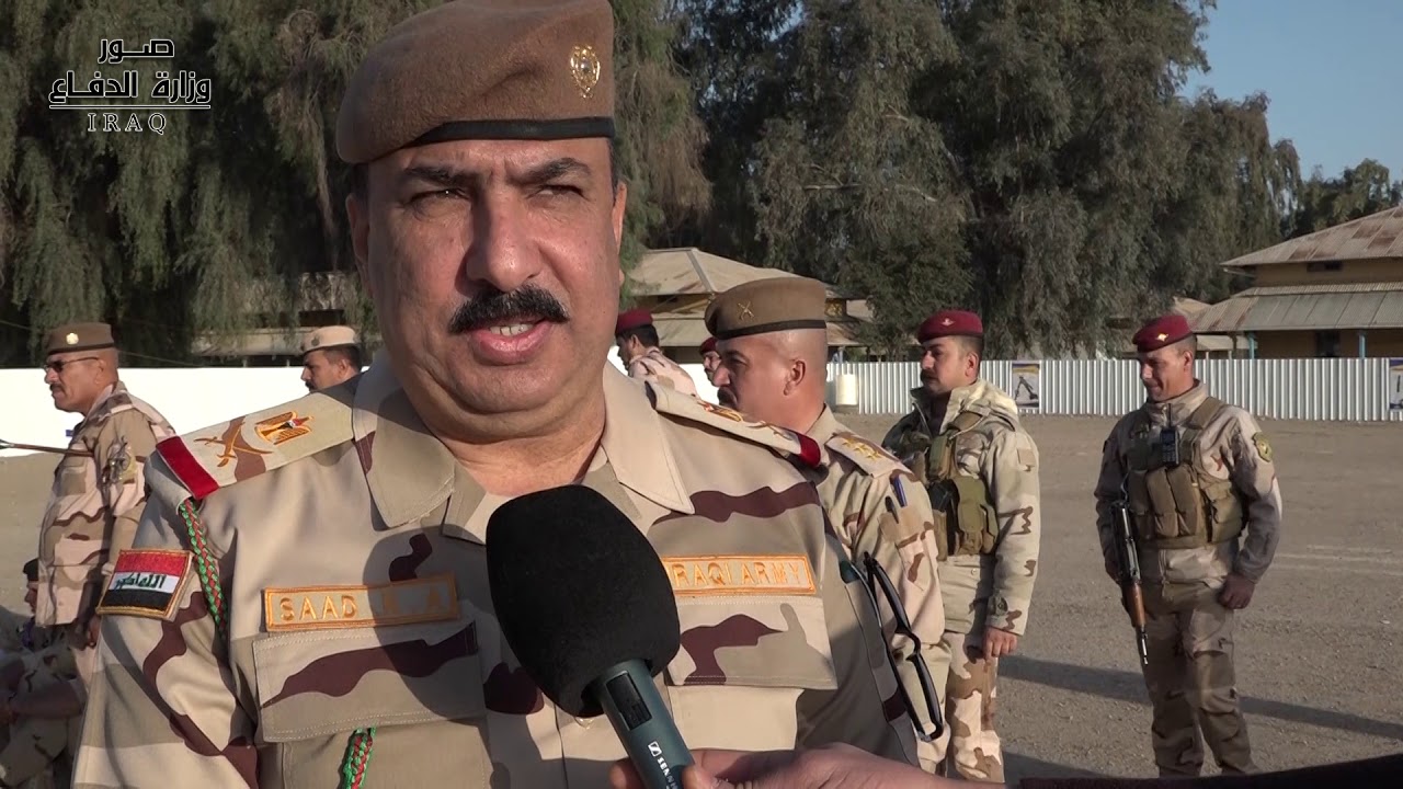 معاون رئيس أركان الجيش يزور مركز تدريب الانبار