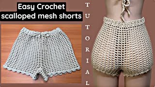 Famous Crochet mesh shorts tutorial Wealth