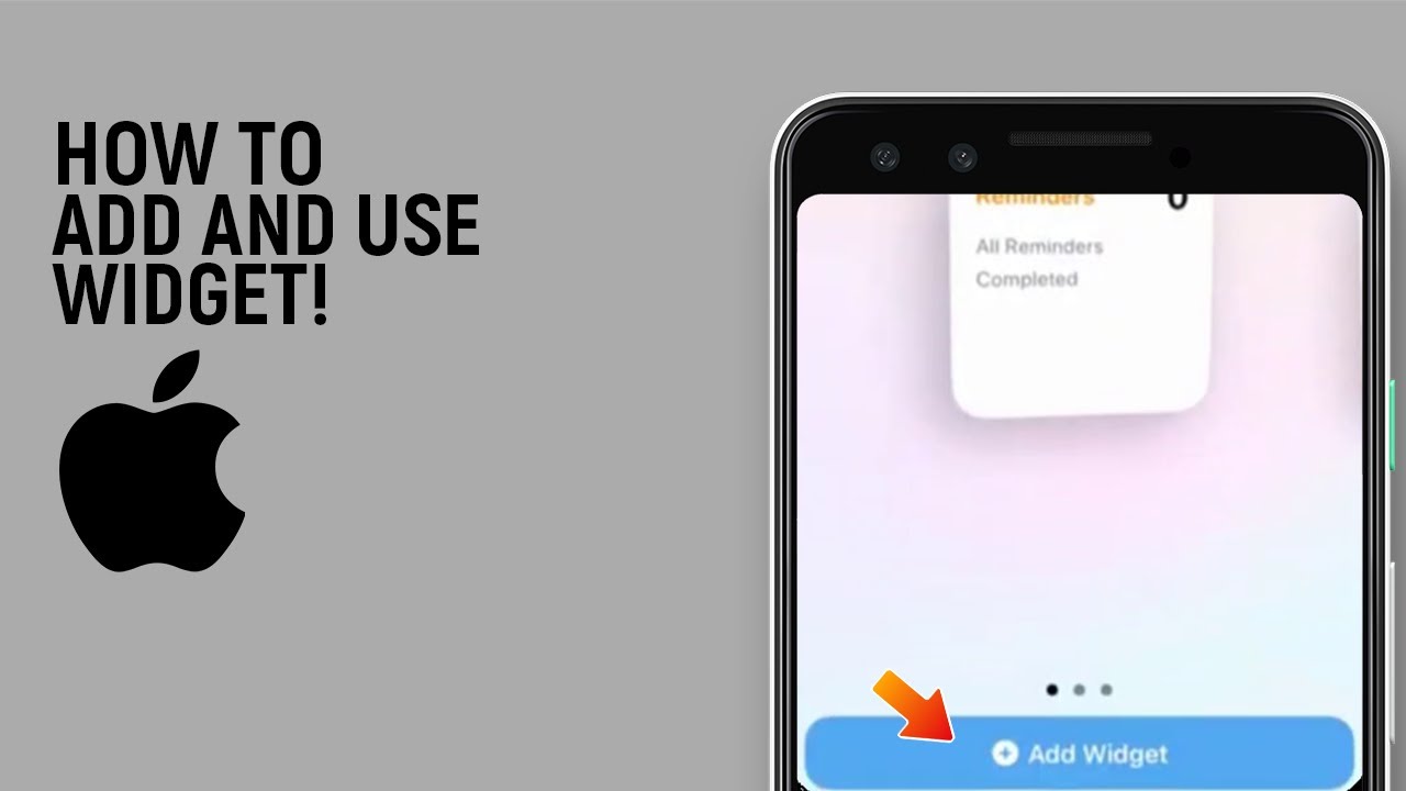 How To Add and Use Widget on iOS 17 of iPhone [EASY] - YouTube