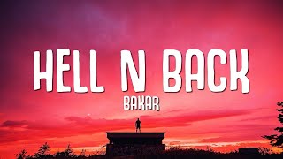 Bakar - Hell N Back (Lyrics)  1 Hour Version
