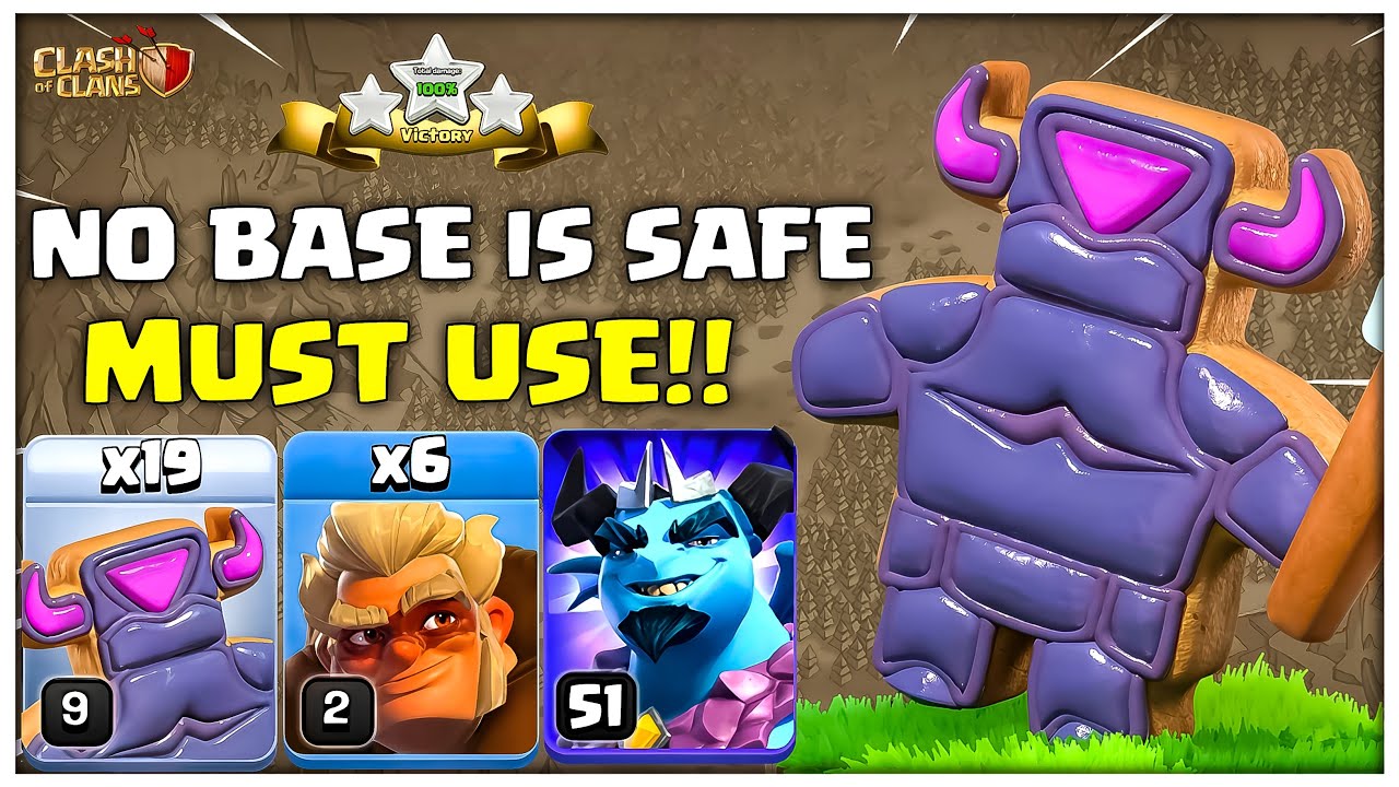 NO BASE IS SAFE!! TH14 DRUID COOKIE ATTACK Strategy (Clash of Clans)