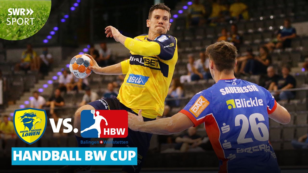 Löwen live Hier gehts zum Livestream vom BGV Handball Cup Finale - Rhein-Neckar Löwen