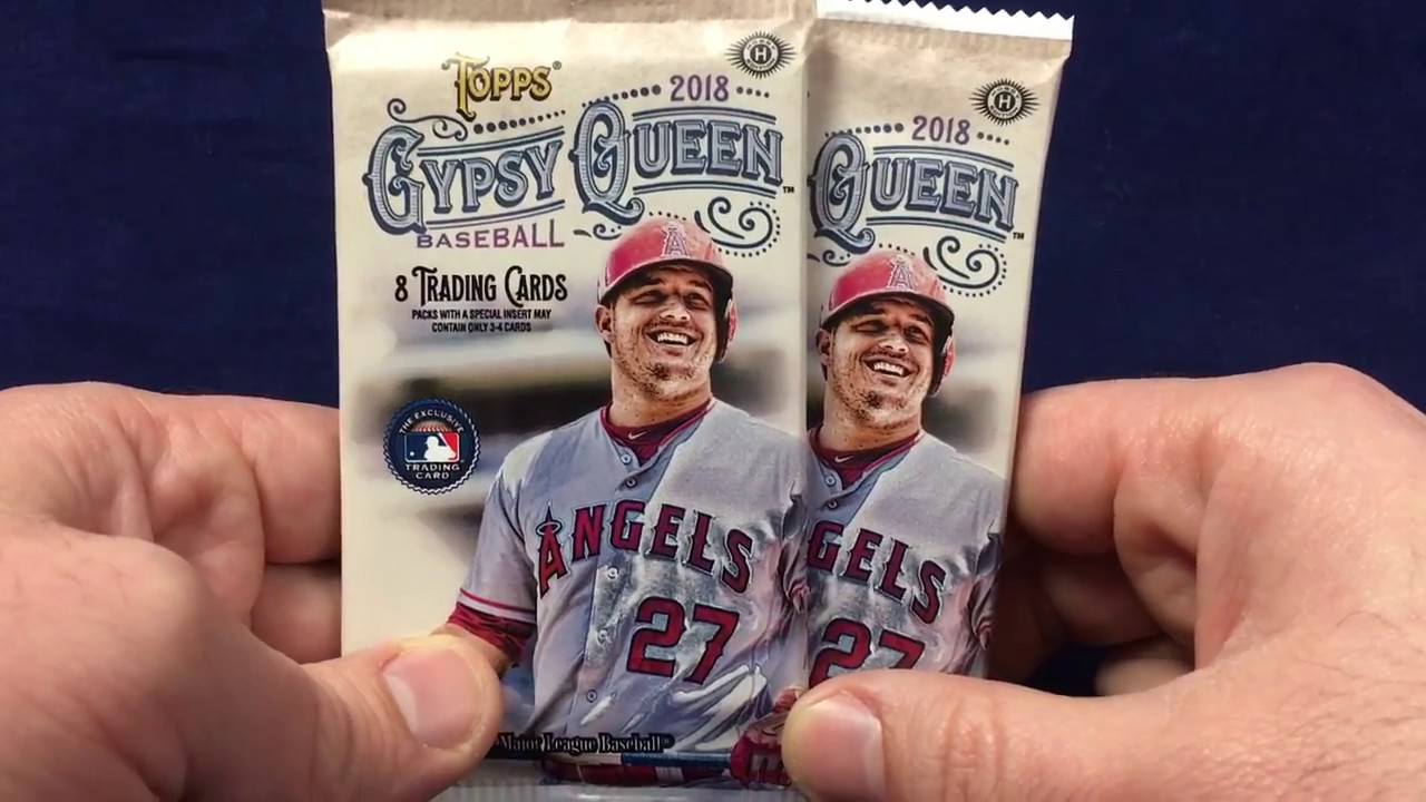 Ripping 2 Packs of 2018 Topps Gypsy Queen Baseball Cards