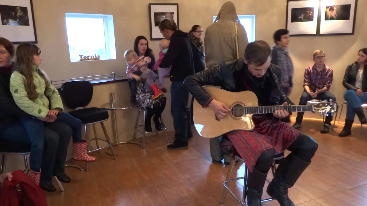 Gunārs Binde. Izstādes atklāšana. Krodera teātris. 2014.06.16. - YouTube