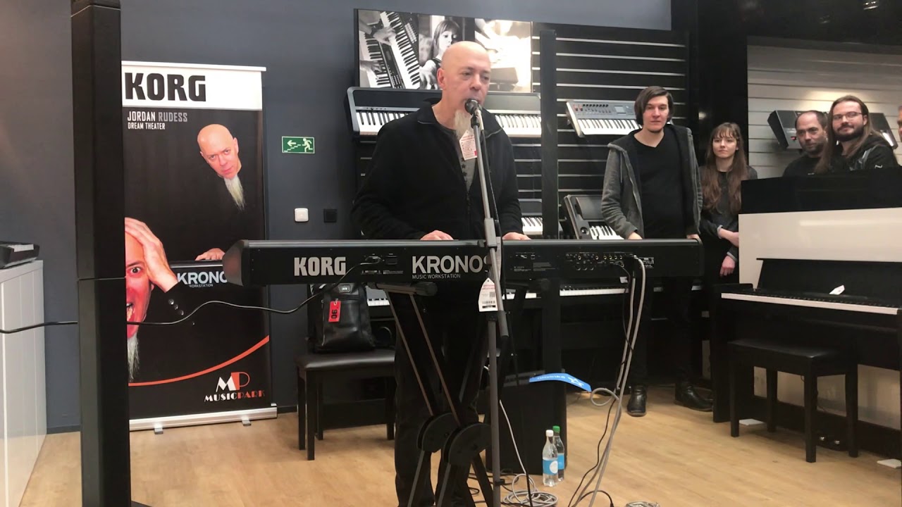 Jordan Rudess Plays KORG Grandstage - YouTube