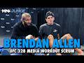 Brendan Allen explains training with Khamzat Chimaev for Sean Strickland title defense | UFC 328