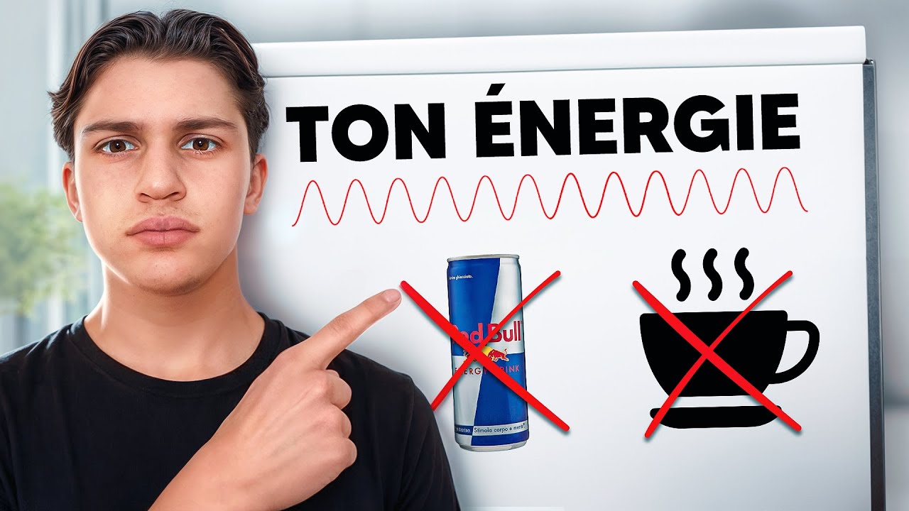 Comment j'ai stabilisé mon énergie sur +12h sans REDBULL