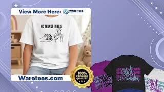 Official Brain No Thanks I Use AI Shirt