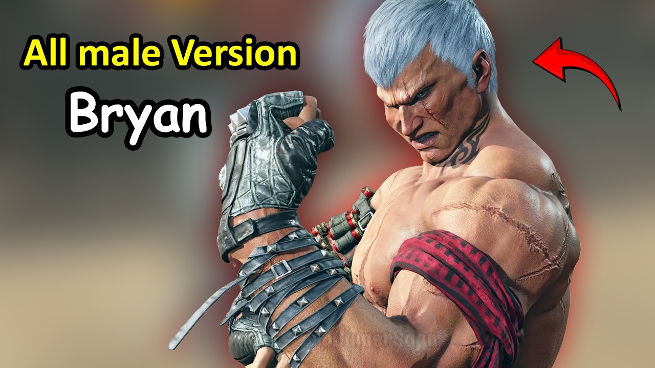 Tekken 8 Bryan - Using All Rage Art (male Characters) | ProGamerSaga